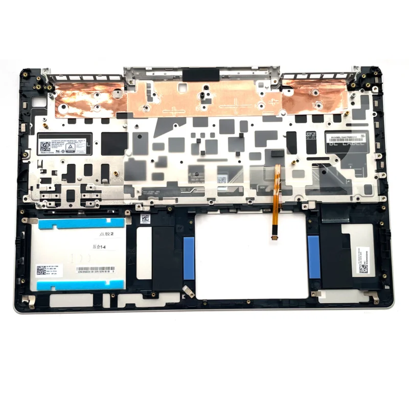 Новинка для Dell Inspiron 15 7591 клавиатура с упором рук и подсветкой серебристая 0PJ1JN PJ1JN