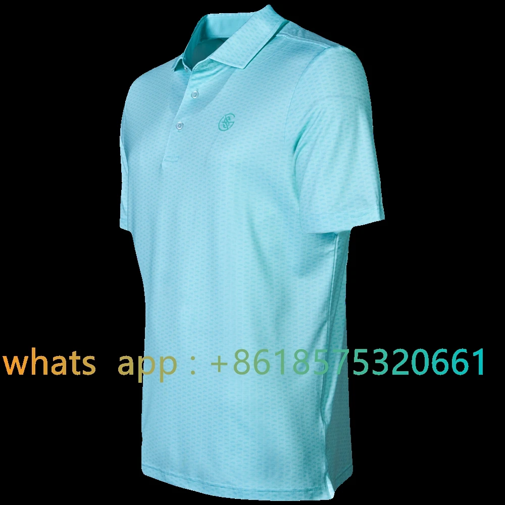 Googansquad Men Fishing Polo Jersey Sun Protection Shirt Golf Course Or The Game T Shirt Polo Lapel Fashion Workwear Button Polo