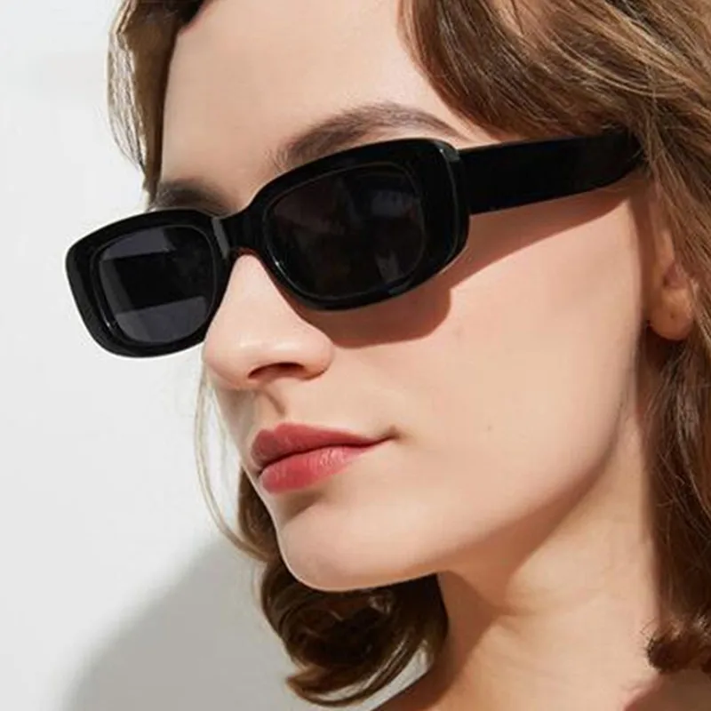 

Очки солнцезащитные женские квадратные, небольшие прямоугольные солнечные очки в винтажном стиле, с антибликовым покрытием, UV400