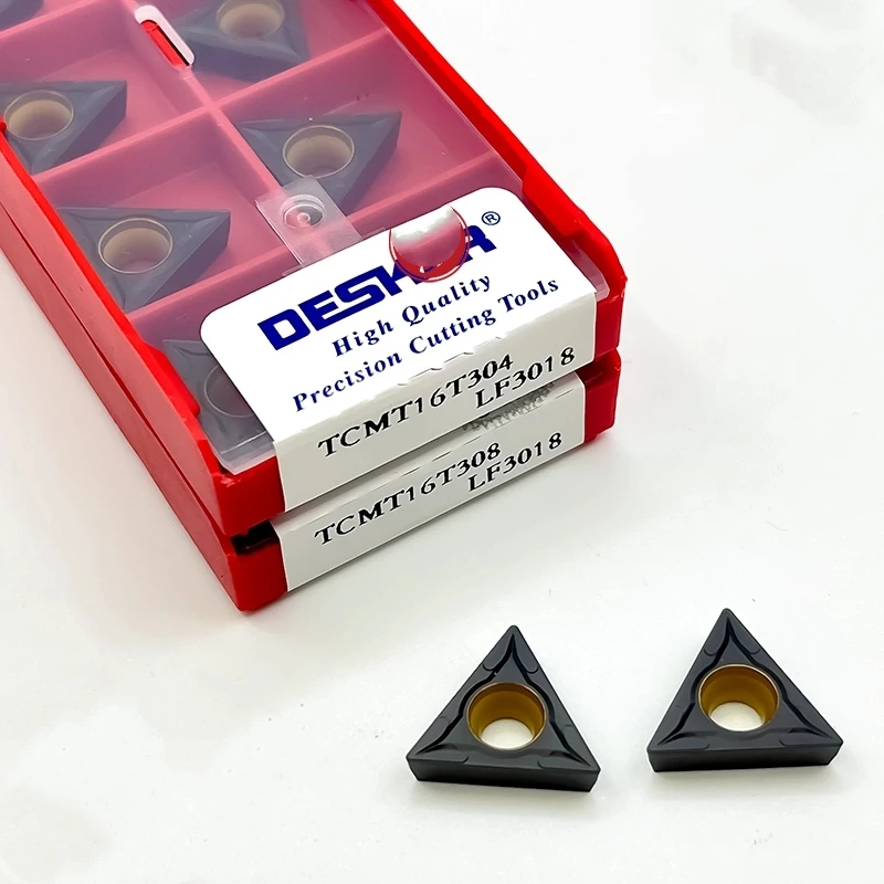 

Deskar Original Tcmt110204 Tcmt110208 Tcmt16T304 Tcmt16T308 Токарный станок с ЧПУ Режущие токарные инструменты Твердосплавные вставки для канального железа