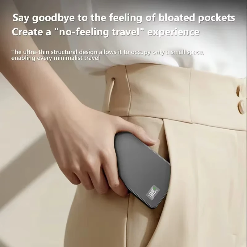Фото Новый внешний аккумулятор Lenovo 2026 на 500000 мАч с магнитной беспроводной зарядкой и быстрой зарядкой PD22.5W для MagSafe, Samsung, iPhone №2