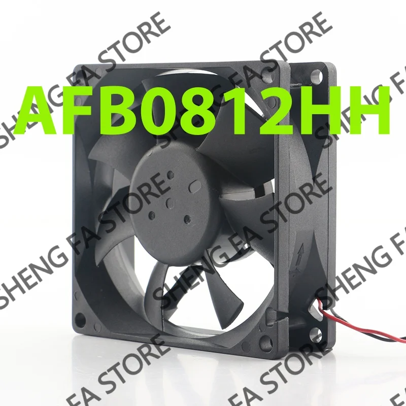 Фото Вентилятор охлаждения AFB0812HH Delta 5V 24V 48V DC 12V 0.30A AC EC 8025 80X80X25MM 8CM бесшумный, мощный, для блока питания и корпуса, с двойным шарикоподшипником №3