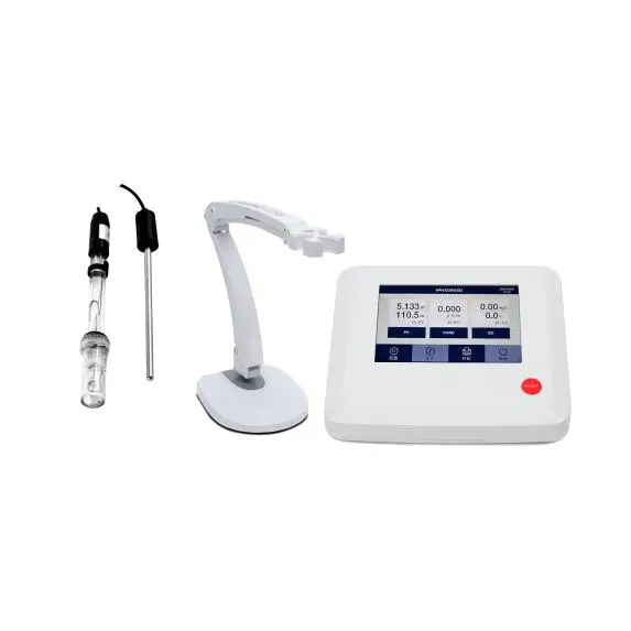 PH100T сенсорный экран Benchtop pH/измеритель температуры