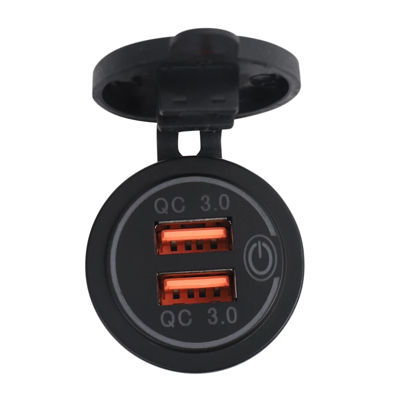 Автомобильное зарядное устройство с двумя USB-портами 10 шт. 12 В 36 Вт