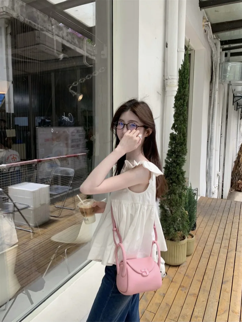 Элегантная Маленькая женская рубашка французского стиля с длинными рукавами