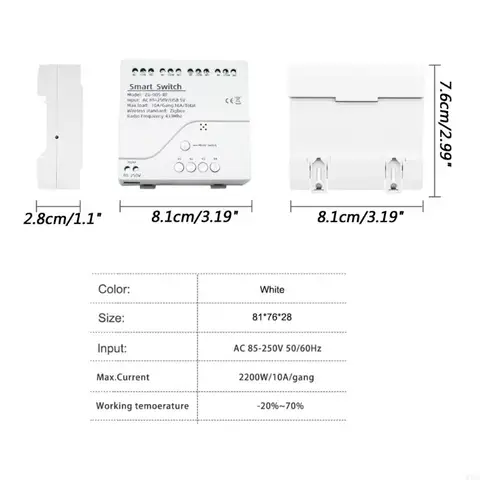 M3GC ZG-005-RF TUYA 4CH RF433 Модули модулей голосовой контроль для домашних приборов