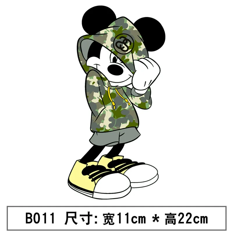 

Disney Stitch Cute Mickey Mouse Heat Transfer Heat Transfer Sticker Pattern DIY Clothing Sticker Hot Heat Sticker Patch Sticker