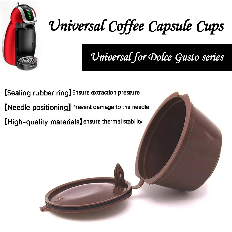 

Многоразовые кофейные капсулы 3 шт., фильтрующая чашка для Nescafe Dolce Gusto, многоразовые колпачки, зеркальные фильтры, корзины для кофемашины