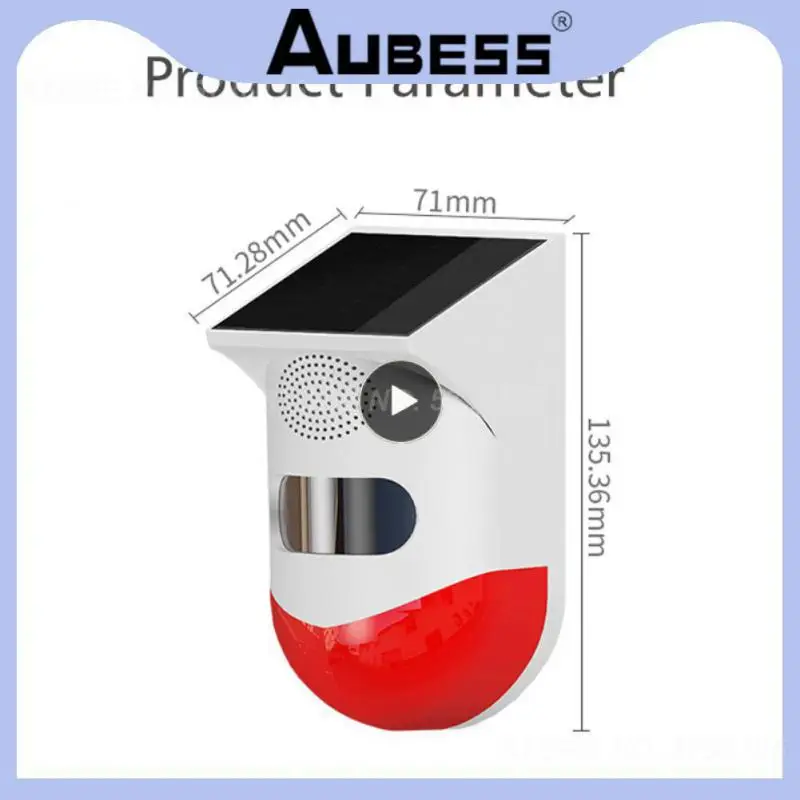 

Mp3 Audio Broadcasting Infrared Sound Detector Alarm System Ready To Use Versatile Solar Alarm For Outdoor Garden Farm Warehouse