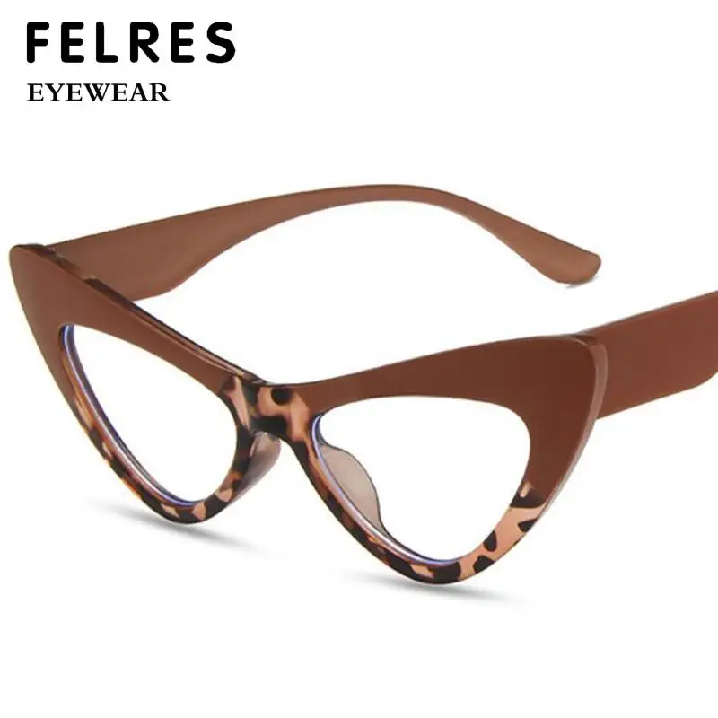 Очки Женские винтажные для чтения пикантные большие Модные леопардовые очки