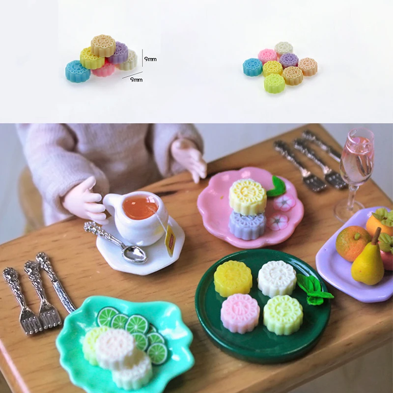 

9 шт./набор, Миниатюрный Кукольный дом