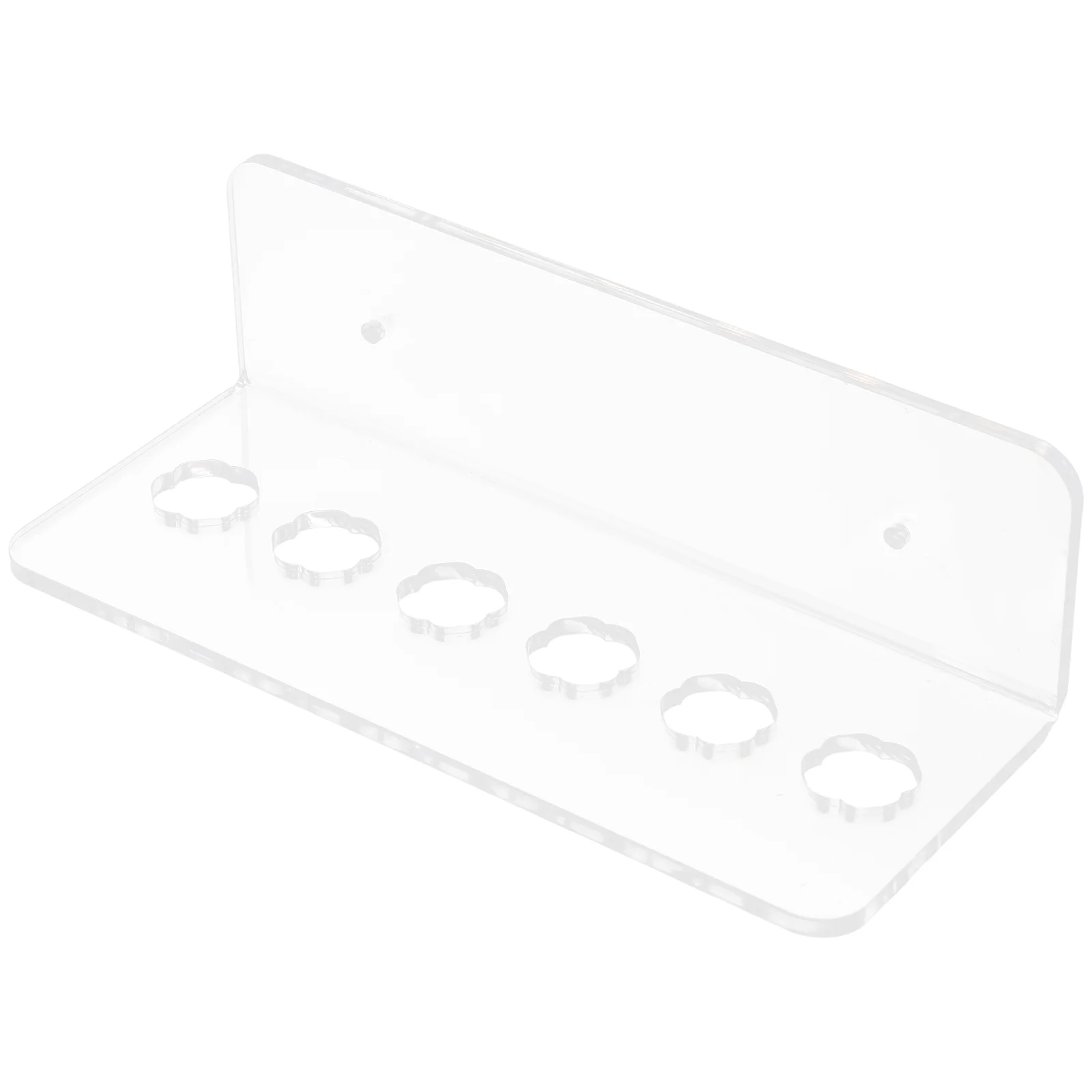 

Rack Holder Scissor Shear Hair Organizer Salon Wall Scissors Barber Clear Acrylic Tool Storage Mounted Hairdressing Tray Cutting
