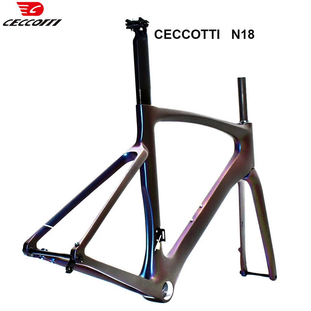 Бренд CECCOTTI RF27 модель цвета хамелеона дисковый тормоз карбоновая велосипедная