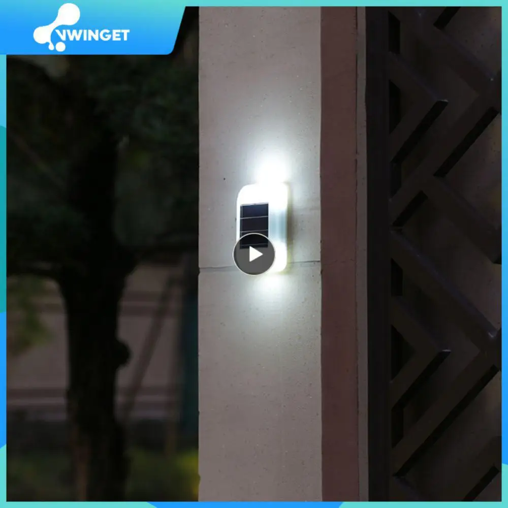 

1~8PCS Solar Wall Lights Outdoor Solar Lamp Waterproof Solar Powered Sunlight Street Light For Garden Decoration