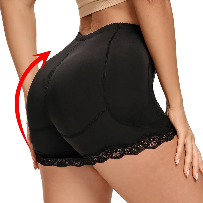 

Женские трусики пуш-ап с подкладкой, бесшовное нижнее белье для подтяжки ягодиц и бедер