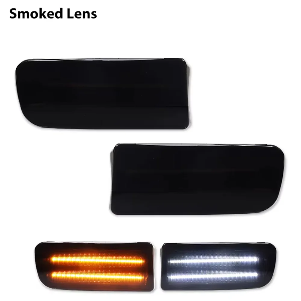 

Белый светодиодный передний бампер DRL/фара дальнего света и последовательный янтарный указатель поворота в сборе для Toyota 4Runner 1999-2002 гг.