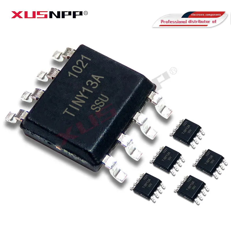 5 шт. ATTINY13A-SSU SOP8 ATTINY13A SOP TINY13A SOP-8 13A-SSU SMD