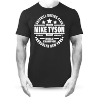 brooklyn boxing club heavyweight world champion iron mike tyson t shirt high quality cotton breathable top casual t shirt
