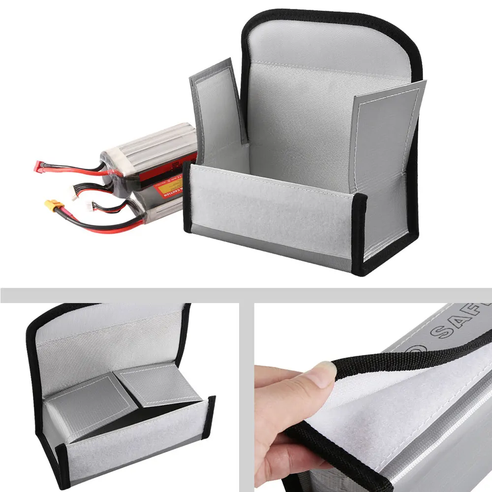 Портативная защитная сумка для аккумулятора 185x75x60 мм