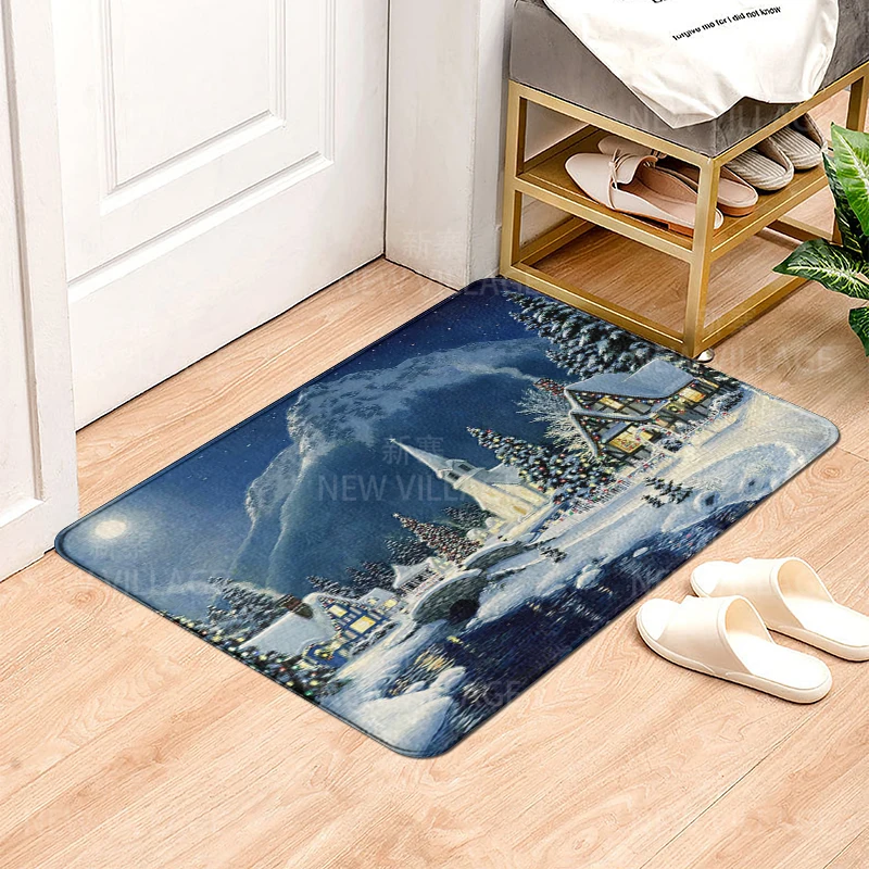 Цветной антискользящий ПВХ коврик для ванной