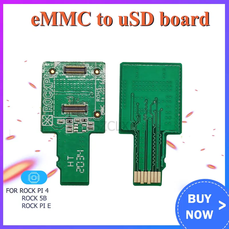 Плата eMMC к долларам для ROCK PI 4 / 5B E