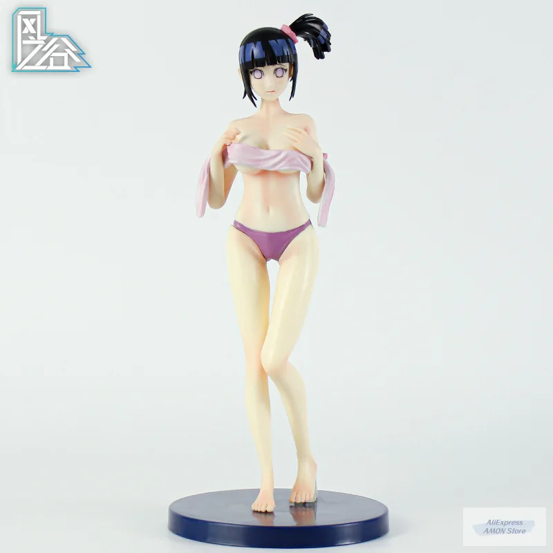 

1 PCS 25cm Naruto Swimwear Ninja Hyuga Hinata Action Figure Model Toys Ornaments Doll Desktop Decoration Gift