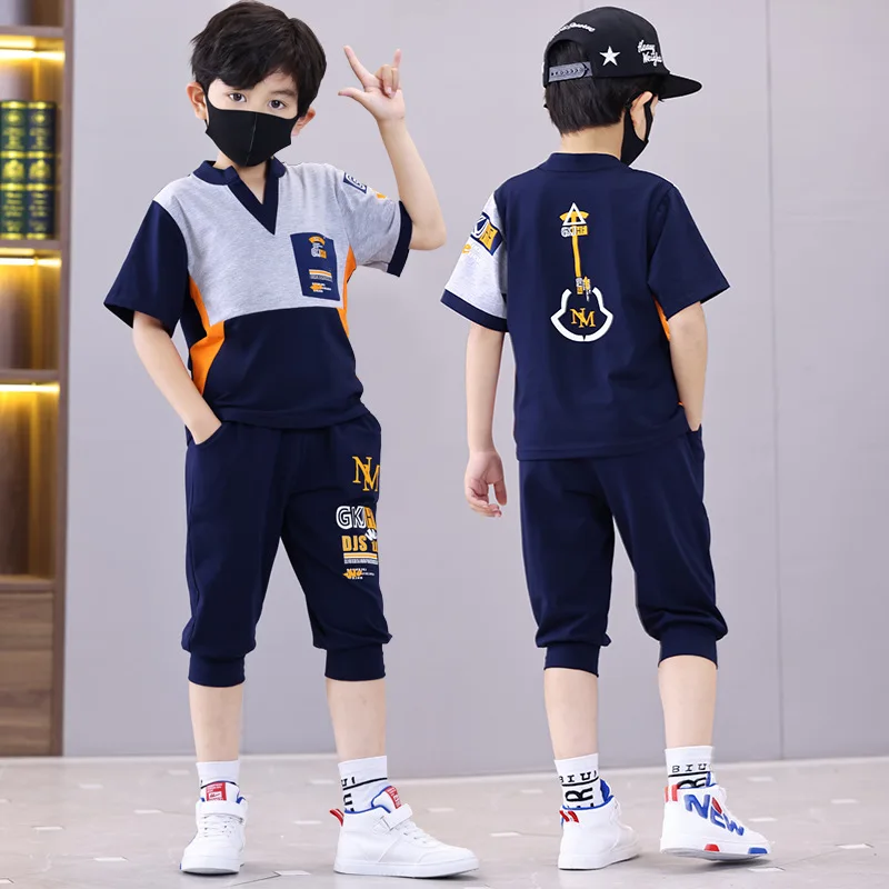 

Teen Boys Clothing Sets Summer Boys Clothes Casual Outfit Kids Tracksuit For Boys Sport Suit Children Clothing 6 8 9 10 12 Year