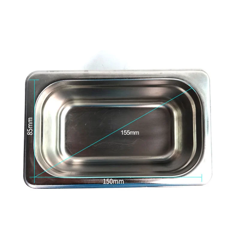 Цифровой ультразвуковой очиститель Sunshine SS-6508T 800 мл портативная ультразвуковая