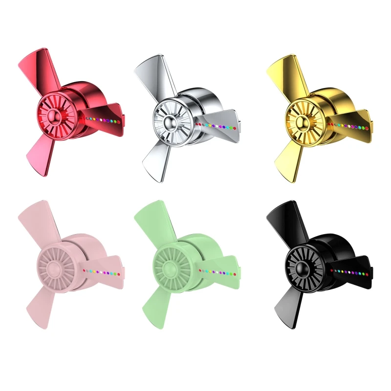 

Car Air Freshener Vent Diffuser Propeller Fragrance Air Fresheners Fan Dropship