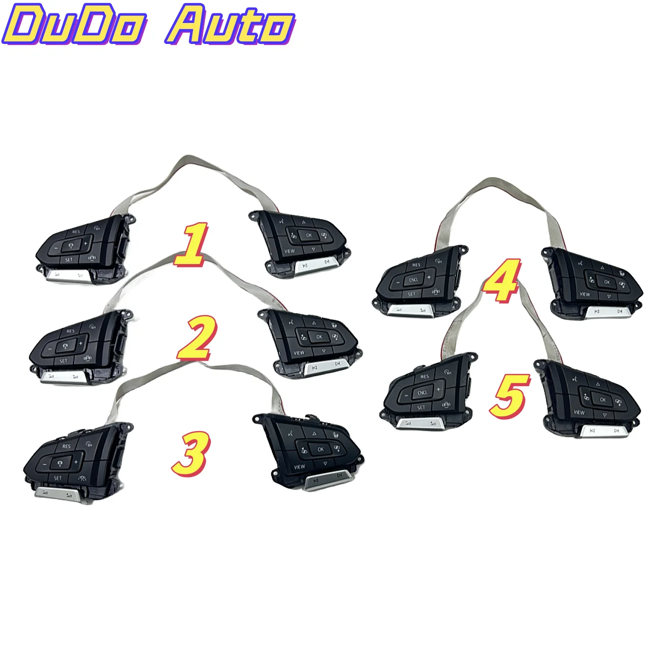 

Кнопки рулевого колеса с подогревом для Golf 8 MK8 Jetta Passat B8 ACC CCS 30D 959 442 J/N/H/AG 30D959442J/N/H/AG