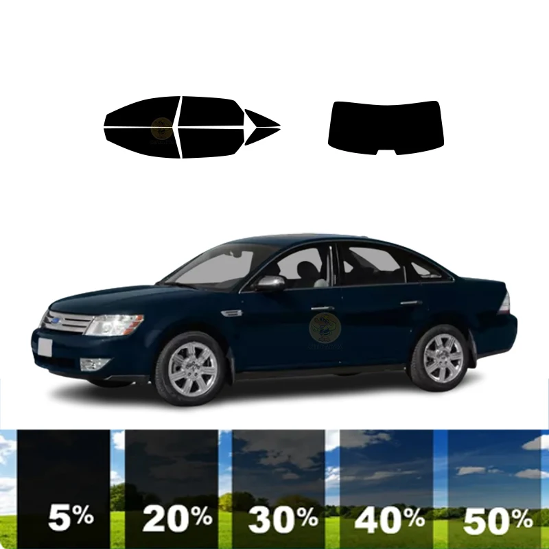 Предварительно вырезанная съемная тонировочная пленка для окон автомобиля 100%