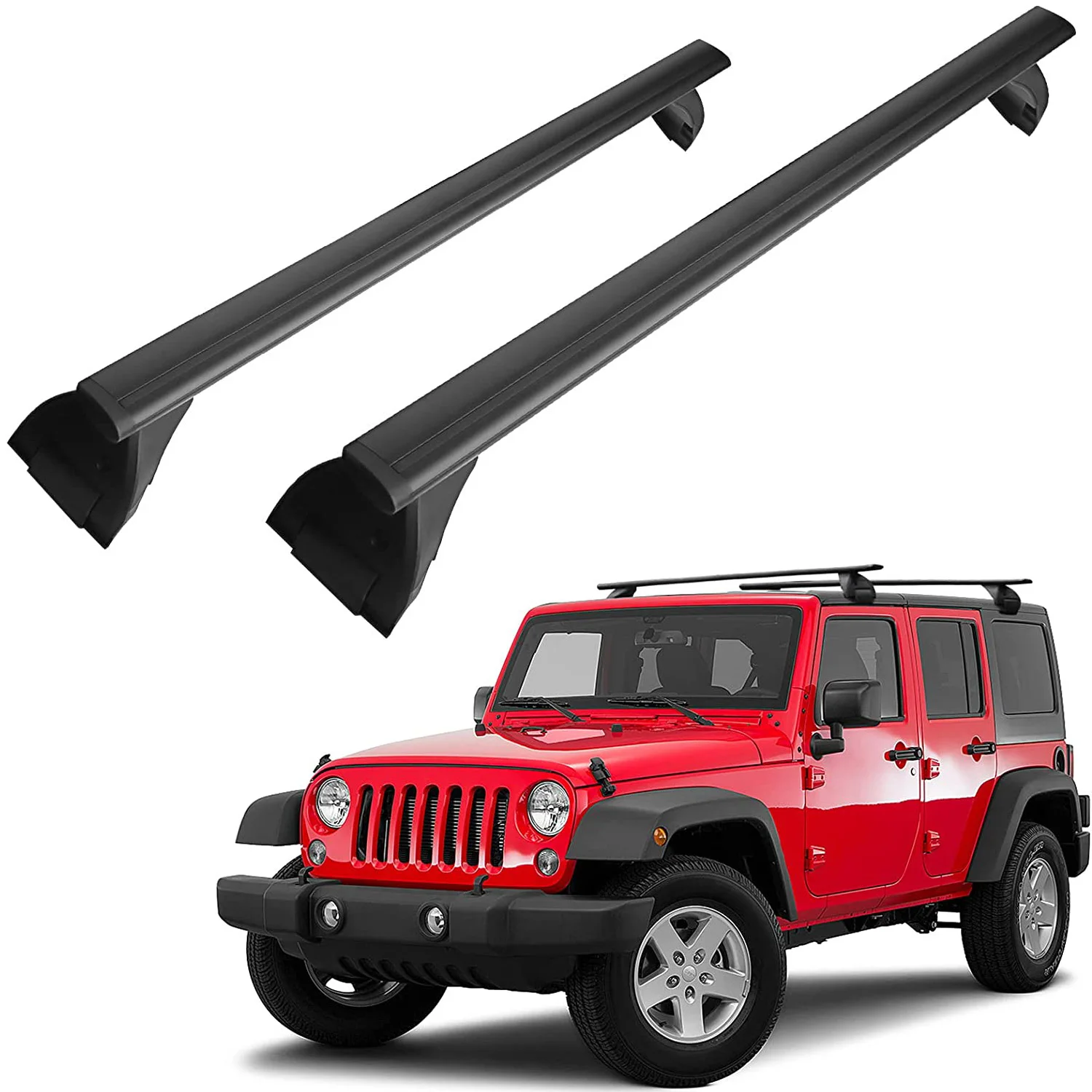 Carrier Crossbar For Jeep Wrangler Jk Jl Gladiator Jt 2007-2023