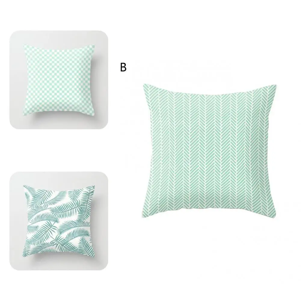 

Cushion Throw Case Modern Eco-friendly Soft Touch Geometric Printed Pillow Sham for Living Room Pillow Cover Pillowcase