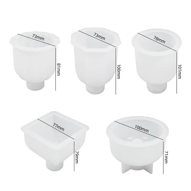 Силиконовая форма для цветочных горшков креативные украшения рукоделия своими