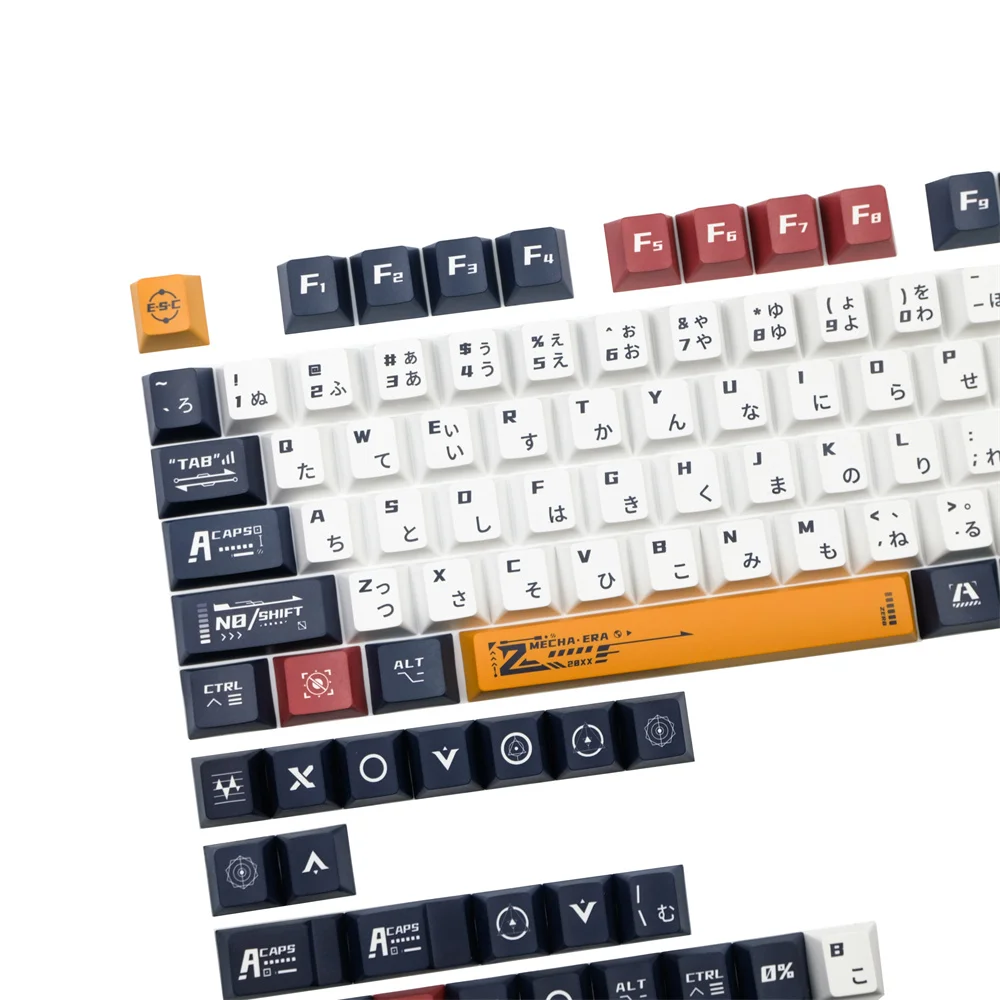 Механическая клавиатура с 143 клавишами аниме японским вишневым профилем