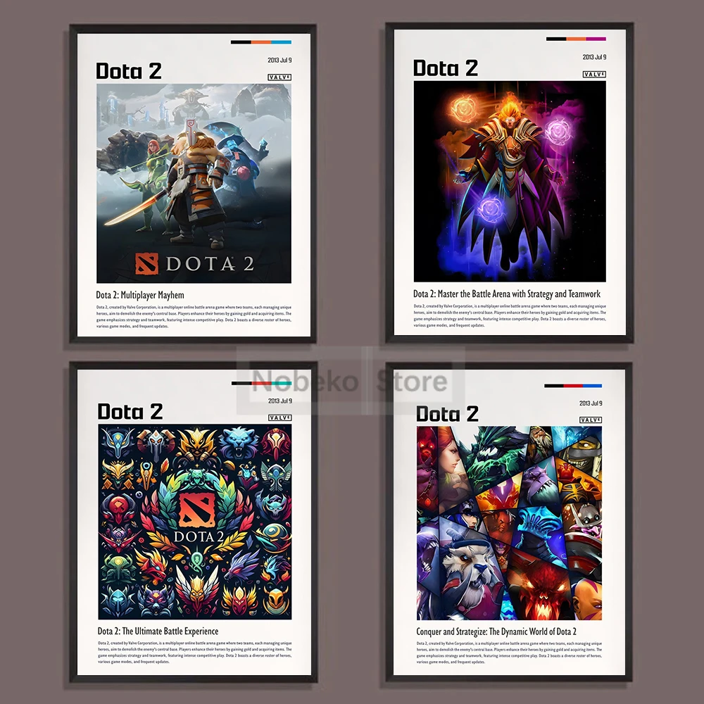 Настенный плакат Dota 2