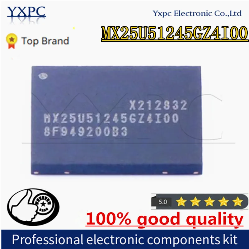 

MX25U51245GZ4I00 MX25U51245GZ4100 QFN-8 чипсет