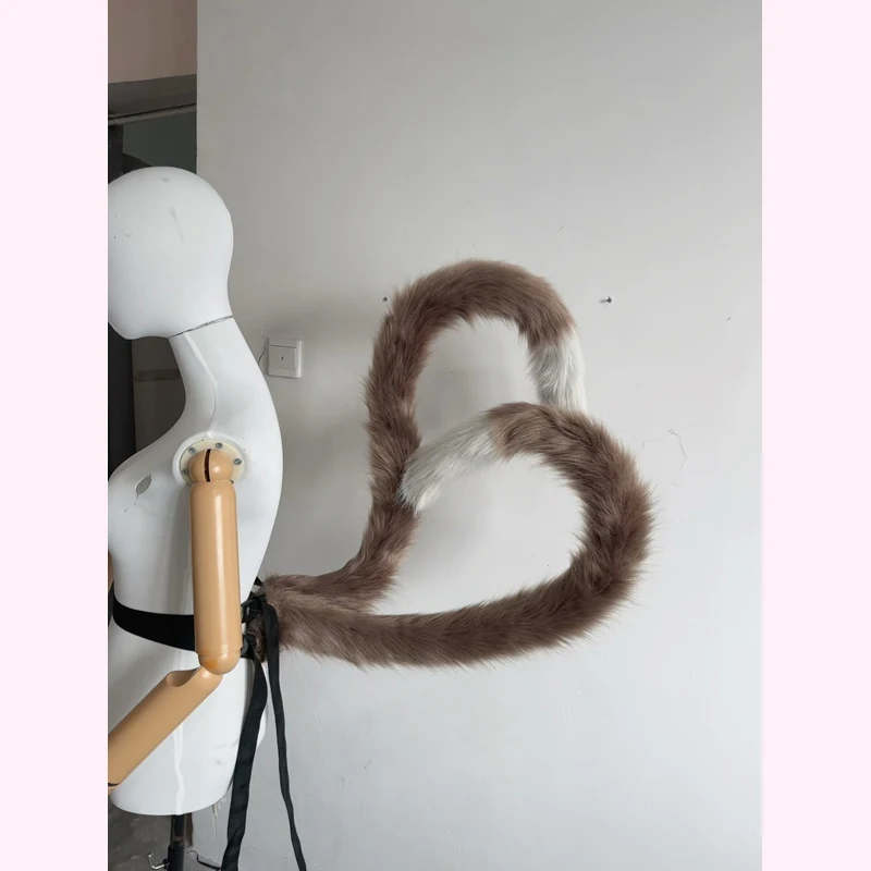 

Аниме Genshin Impact Kirara плюшевый хвост для косплея