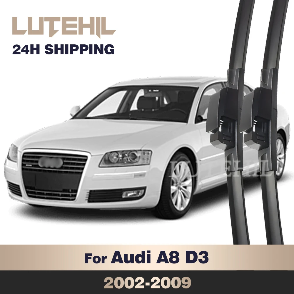 

Для Audi A8 D3 2002-2009 2003 2004 2005 2006 2007 2008 стеклоочиститель передние щетки стеклоочистителя лобовое стекло щетка 24 "+ 23"