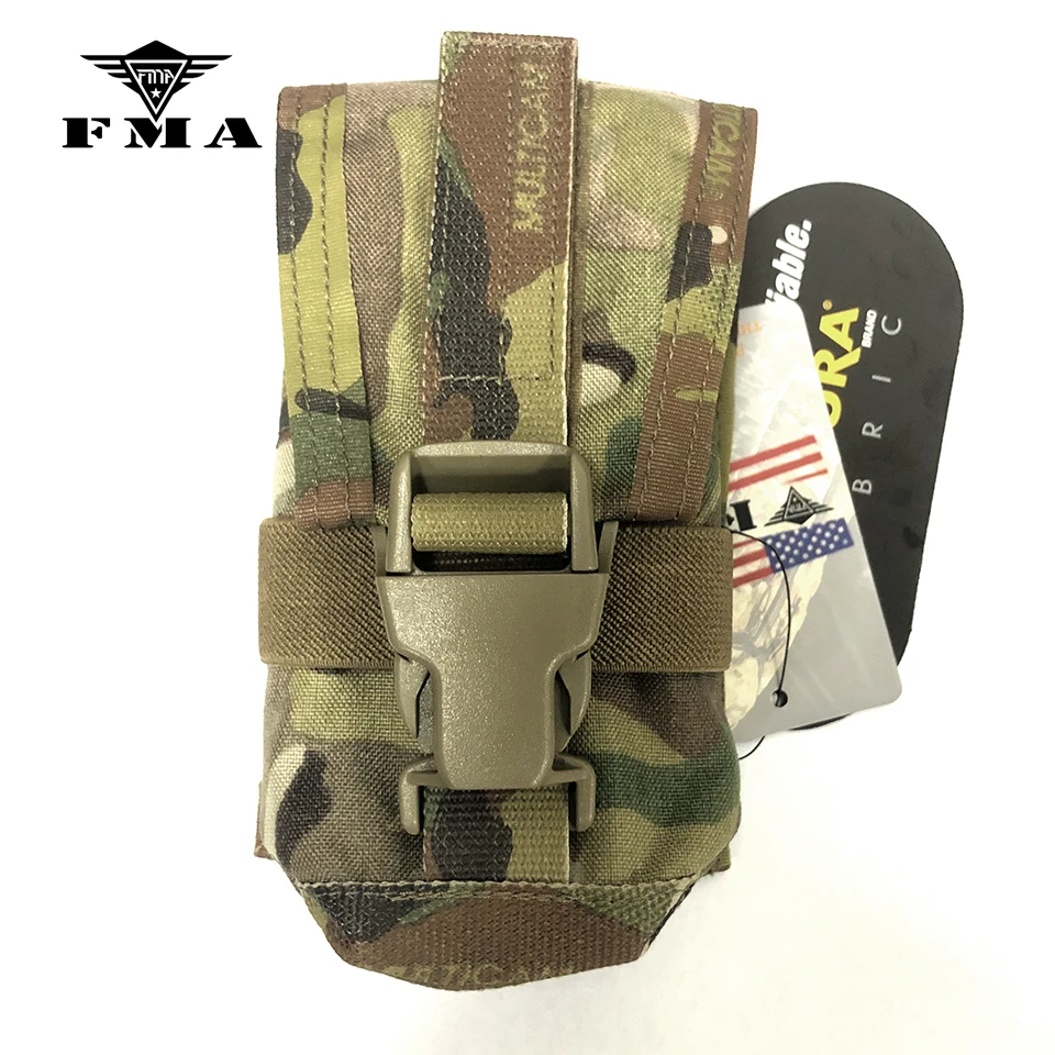 

FMA New Outdoor Tactical Airsoft 330 Cag Special Smoke Bomb Magazine Pouch Series Vest Molle Pouch RS9975