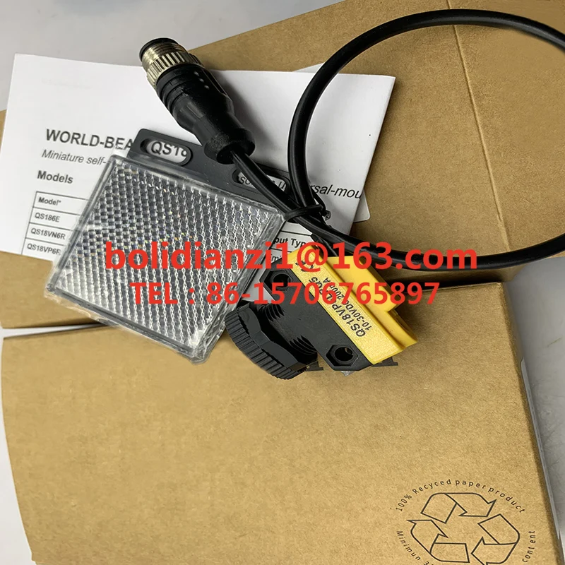 В наличии QS18VN6R QS18VP6R QS186E QS18VP6LPQ5 QS18VN6LPQ5 QS18VP6DQ5 QS18VN6DQ5 Новый датчик фотоэлектрического