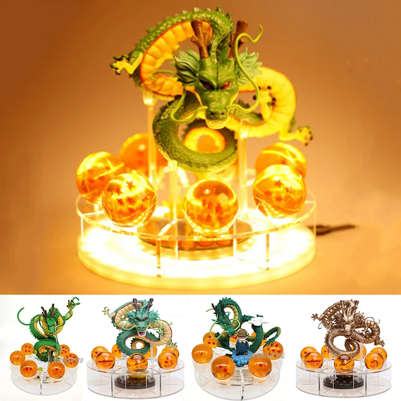 Аниме Драконий жемчуг Z Shenron лампа супер сайян Гоку экшн-фигурка модель shenlong