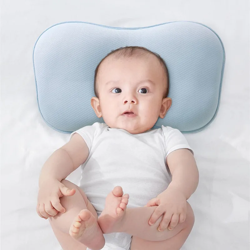 

0 to 6 months Baby Pillow Memory Baby Breathable Foam Newborn Shaping Pillows To Prevent Flat Head Ergonomic