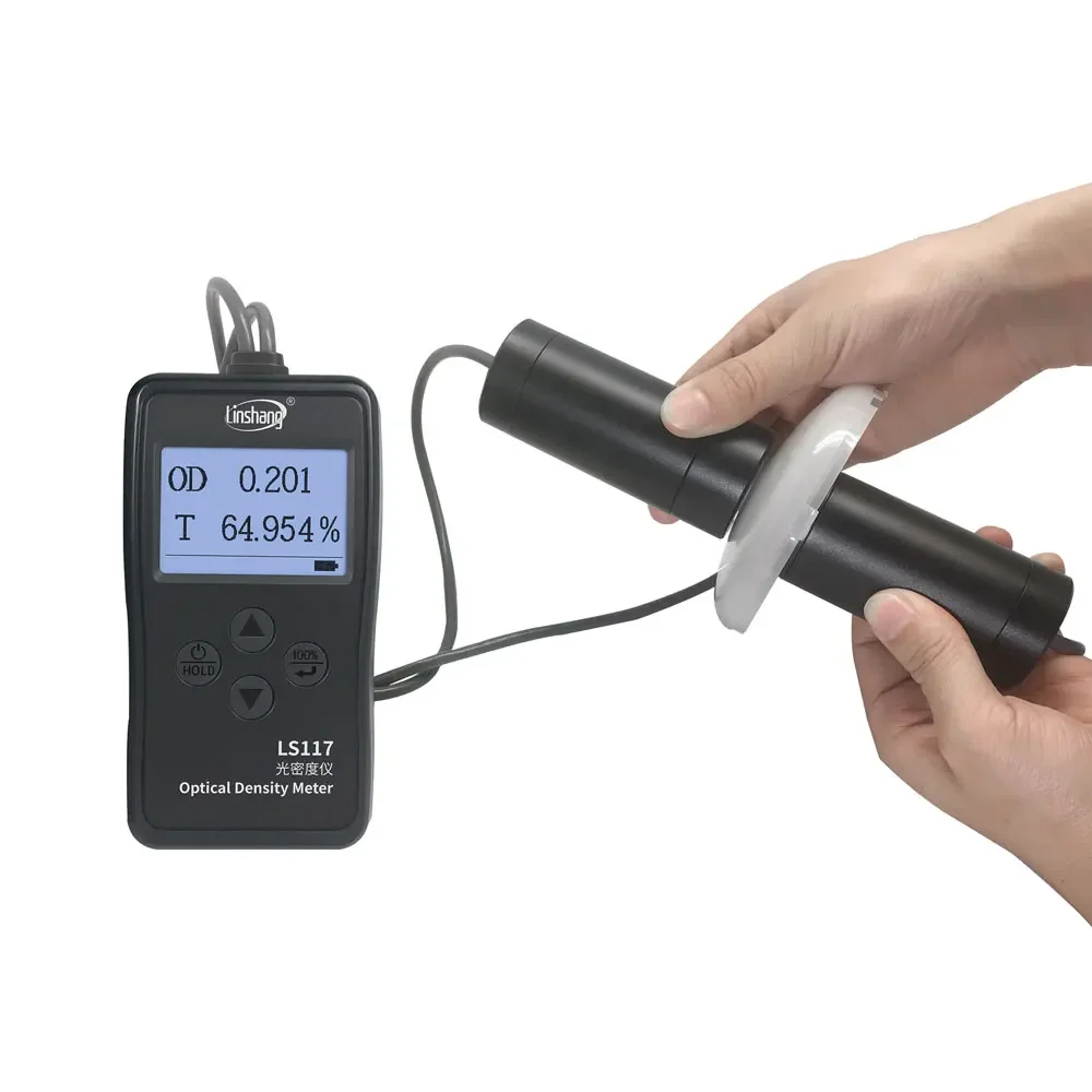 LS117 OD Value Digital Optical Density Meter Lampshade Visible Light Transmittance Measurement Transmission