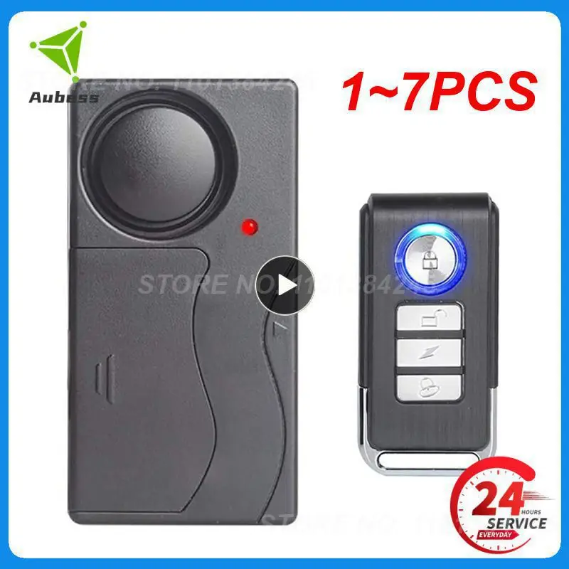 

1-7 шт., беспроводной сигнализатор для велосипеда, 113dB