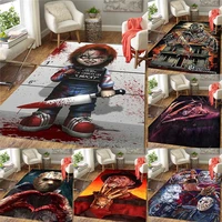 lousidream horror series carpet living room home decor sofa table rug anti slip chair cushion lounge mat