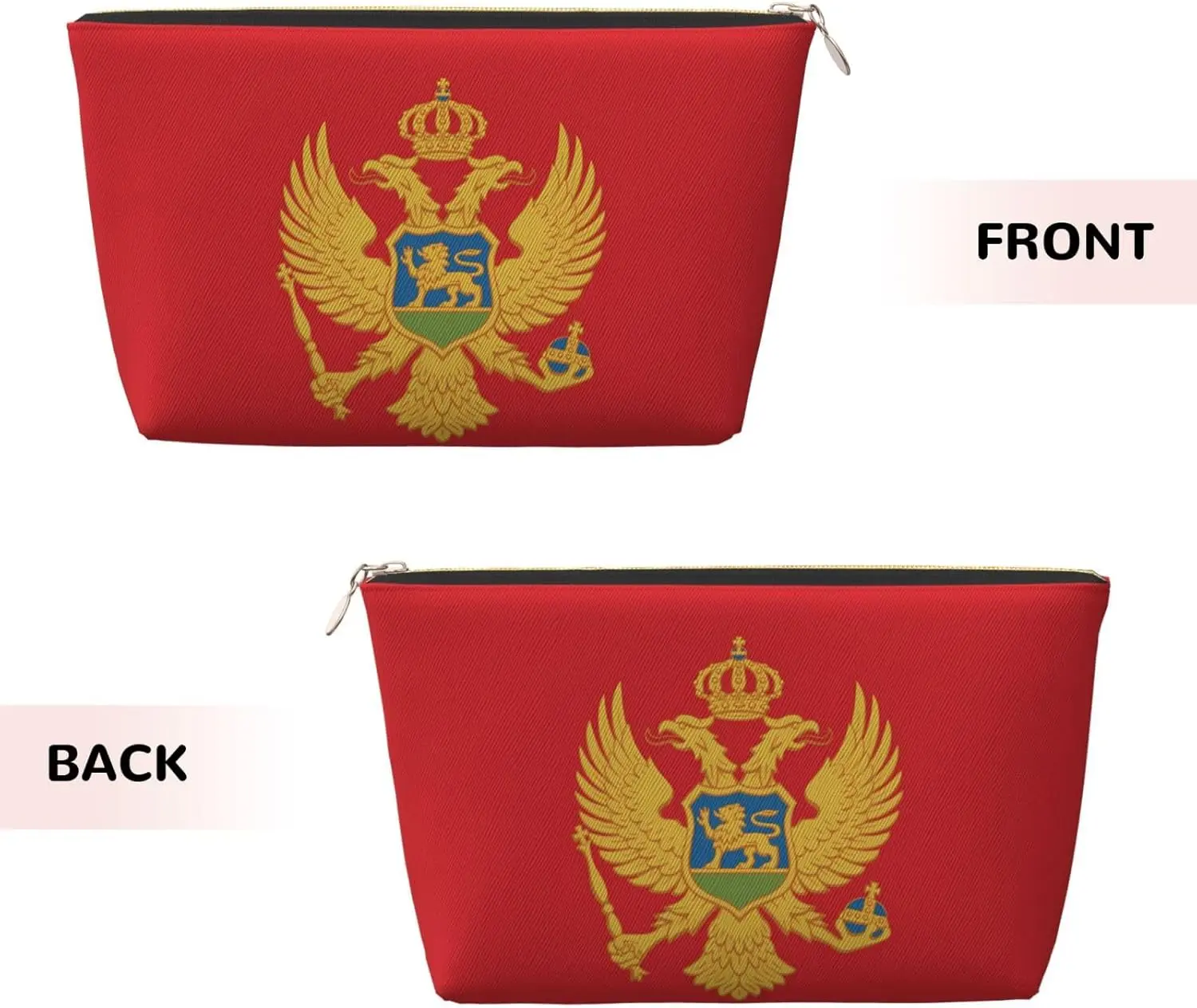 Xoegrin флаг Кожаная дорожная косметичка-органайзер многоразовых косметических