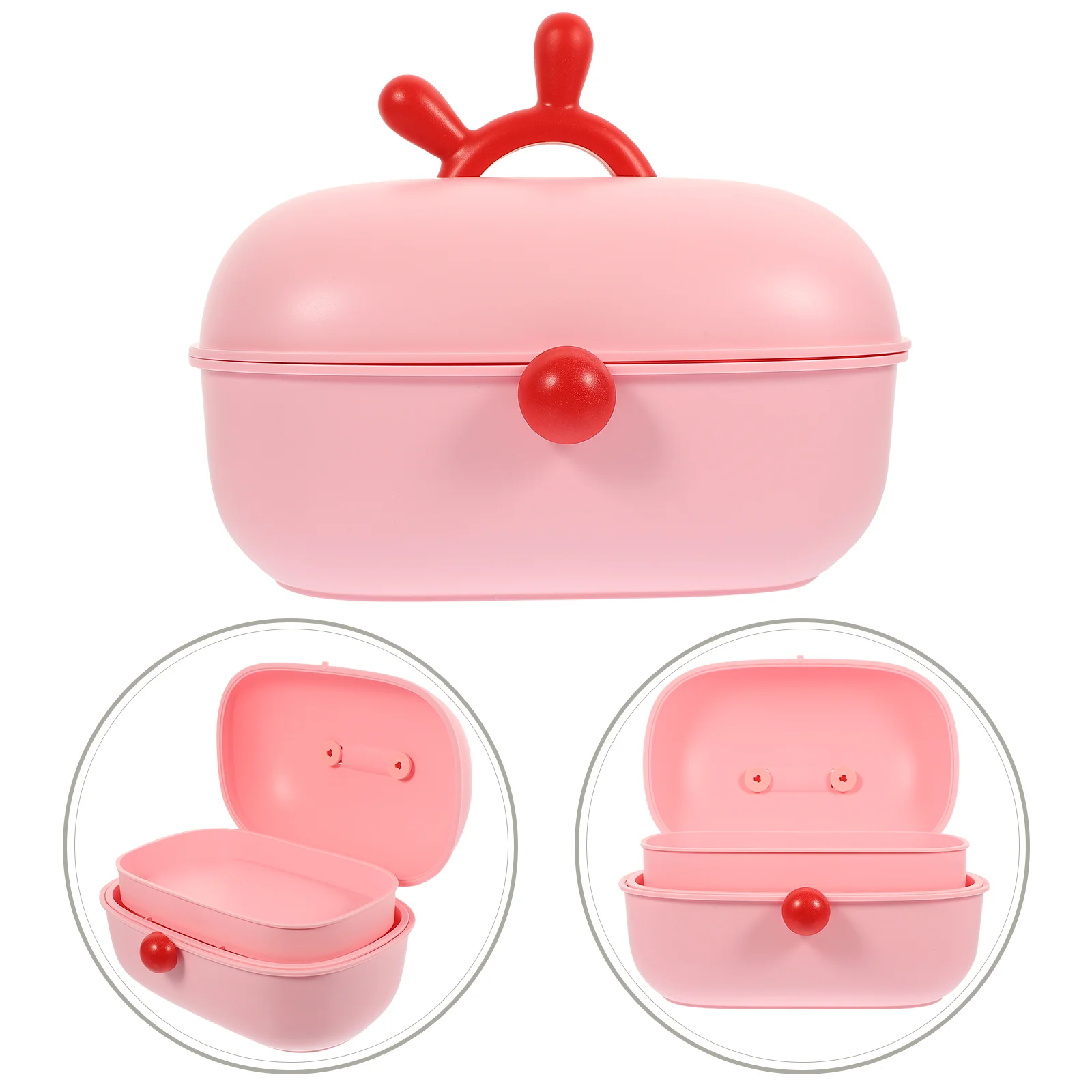

Box Storage Jewelry Hair Sewing Organizer Container Casekit Accessory Kids Holder Supplies Headdress Accessories Clip Large