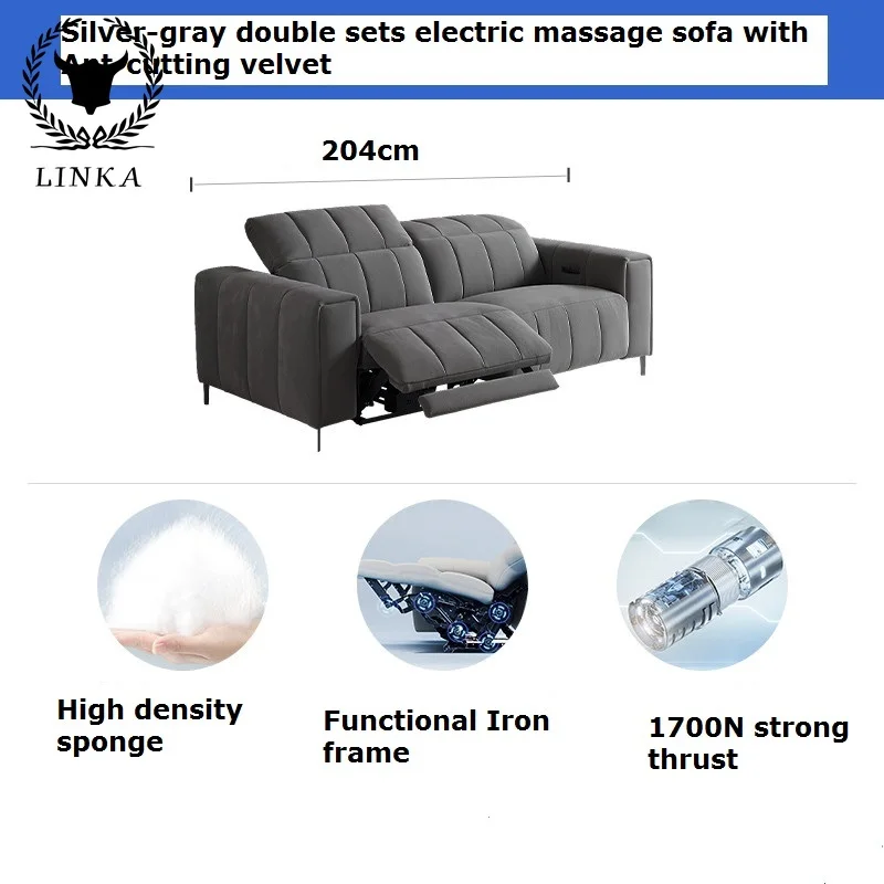 

Retractable And Reclining puff sets for bedroom Armchair Leisure Multifunctional Folding Sofa Bed in bedroom recliner chaairs