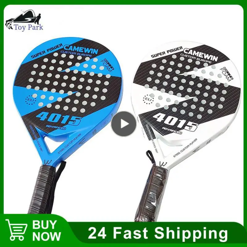 

Professional Beach Racket Unisex Full Carbon Beach Tennis Paddle Racket EVA Face Tennis Raquete Dunlop Racket Equipment